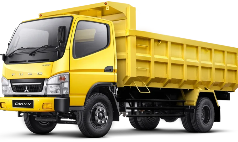 Mitsubishi Canter FE 74 HD dump truck