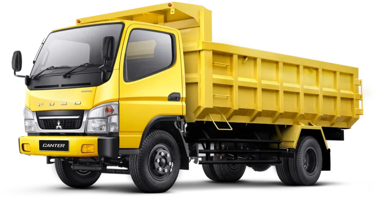 Mitsubishi Canter FE 74 HD dump truck